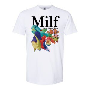 Milf Man I Love Fish Funny Softstyle CVC T-Shirt