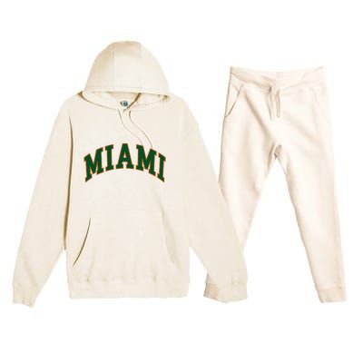 Miami Premium Hooded Sweatsuit Set