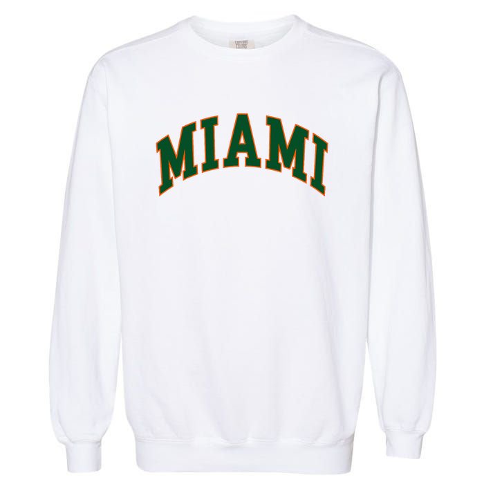 Miami Garment-Dyed Sweatshirt