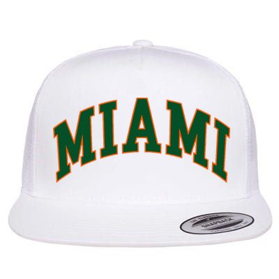 Miami Flat Bill Trucker Hat