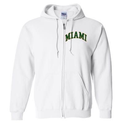 Miami Full Zip Hoodie