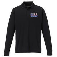 MILF Performance Long Sleeve Polo