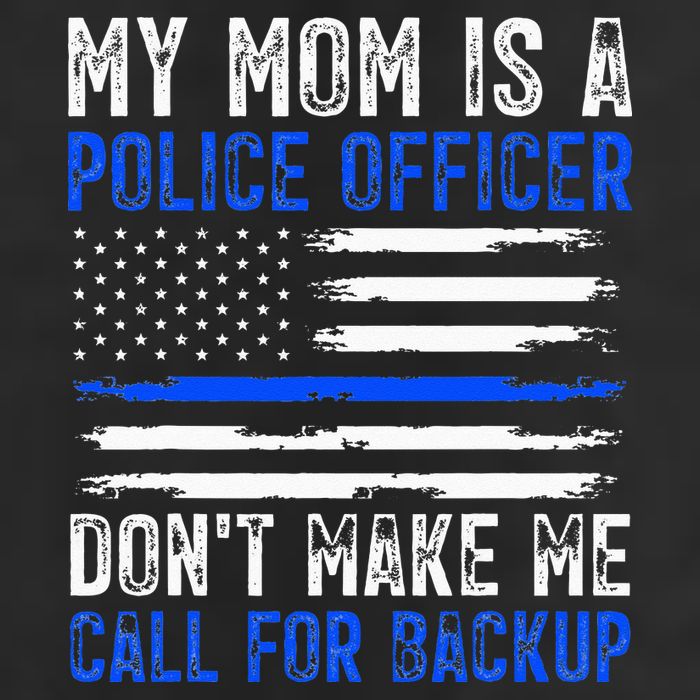 My Mom Is A Police Officer Adult Drive Performance Visor