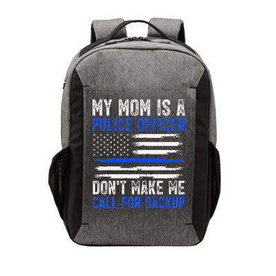 My Mom Is A Police Officer Vector Backpack