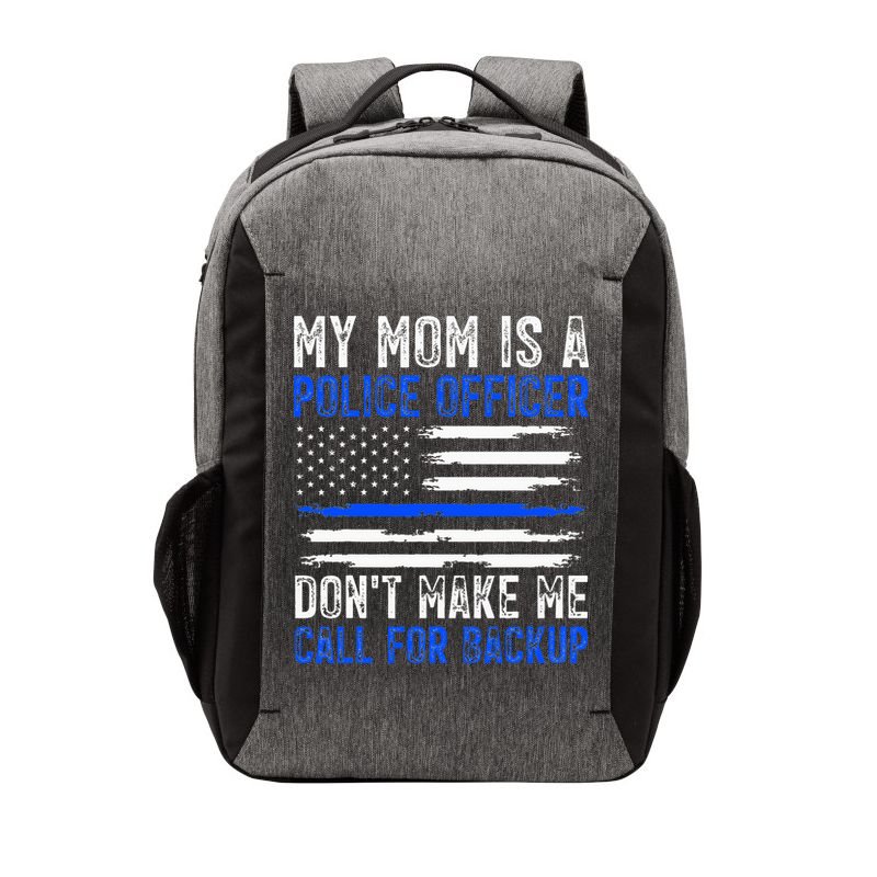 My Mom Is A Police Officer Vector Backpack