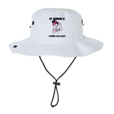 My Mommom Is Stronger Than Cancer Breast Cancer Cute Gift Legacy Cool Fit Booney Bucket Hat