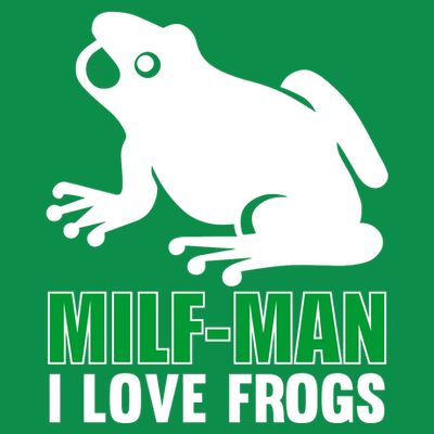 MILF Man I Love Frogs Funny Frog T-Shirt
