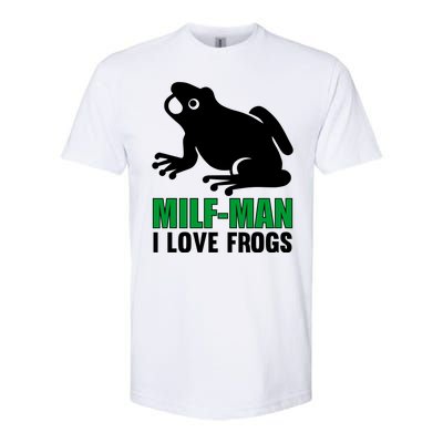 MILF Man I Love Frogs Funny Frog Softstyle CVC T-Shirt