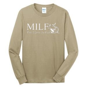 MILF Man I Love To Fish For Fishermen Tall Long Sleeve T-Shirt