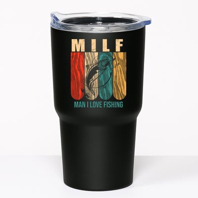Milf Man I Love Fishing Vintage Tumbler