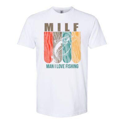 Milf Man I Love Fishing Vintage Softstyle® CVC T-Shirt