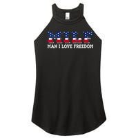 MILF Man I Love Freedom Funny Patriotic Women’s Perfect Tri Rocker Tank