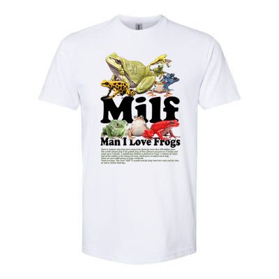 Milf Man I Love Frogs Softstyle CVC T-Shirt