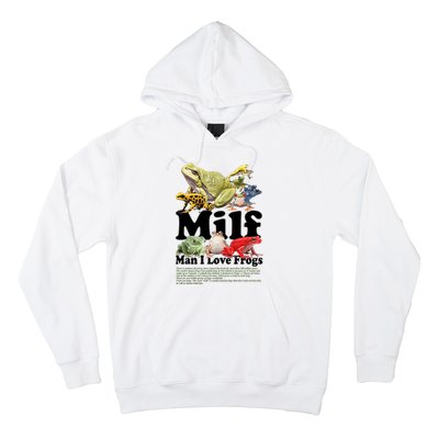 Milf Man I Love Frogs Hoodie