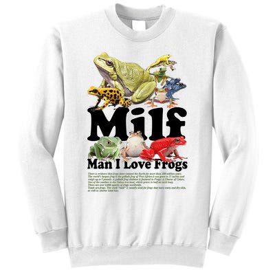 Milf Man I Love Frogs Sweatshirt