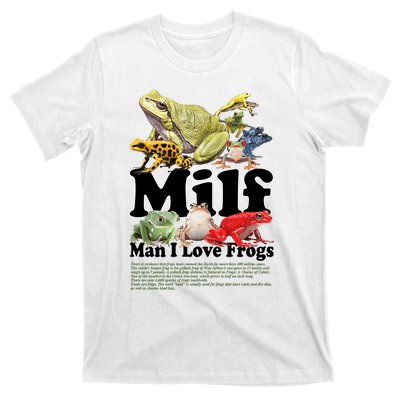 Milf Man I Love Frogs T-Shirt