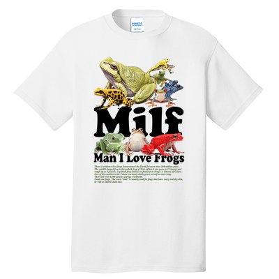 Milf Man I Love Frogs Tall T-Shirt