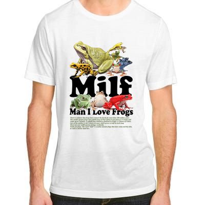 Milf Man I Love Frogs Adult ChromaSoft Performance T-Shirt