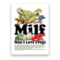 Milf Man I Love Frogs Poster