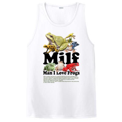 Milf Man I Love Frogs PosiCharge Competitor Tank