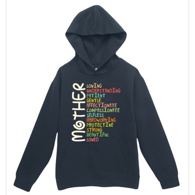 MOTHER Meaning I Love Mom Mothers Day Urban Pullover Hoodie