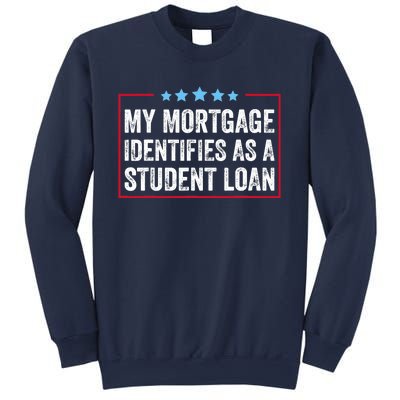 My Mortgage Identifies As A Student Loan Cancel Student Debt Sweatshirt