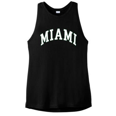 Miami Ladies PosiCharge Tri-Blend Wicking Tank