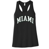 Miami Women's Racerback Tank