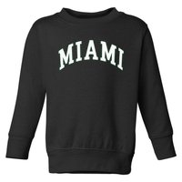 Miami Toddler Sweatshirt