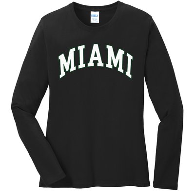 Miami Ladies Long Sleeve Shirt