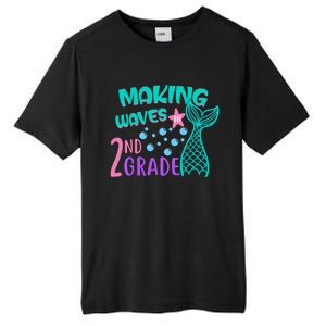 Mermaid MakingWaves In 2Nd Grade Second Grade Gift Tall Fusion ChromaSoft Performance T-Shirt