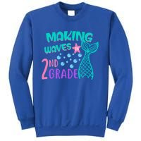 Mermaid MakingWaves In 2Nd Grade Second Grade Gift Sweatshirt