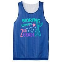 Mermaid MakingWaves In 2Nd Grade Second Grade Gift Mesh Reversible Basketball Jersey Tank