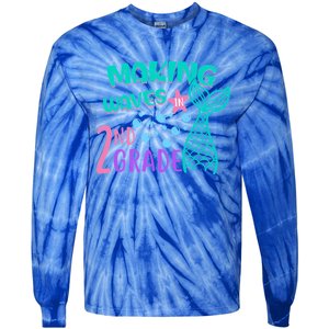 Mermaid MakingWaves In 2Nd Grade Second Grade Gift Tie-Dye Long Sleeve Shirt