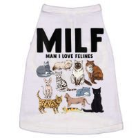 MILF Man I Love Felines Funny Cat Vintage Doggie Tank