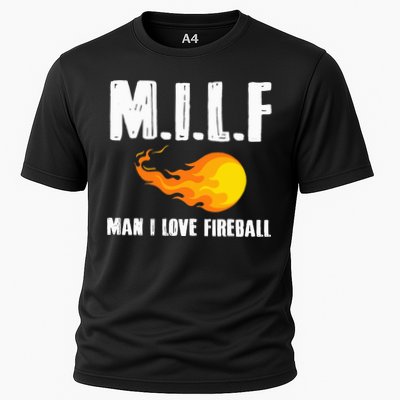 Man M I L F I Love F.I.R.E.B.A.L.L Cooling Performance Crew T-Shirt