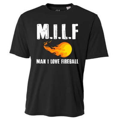 Man M I L F I Love F.I.R.E.B.A.L.L Cooling Performance Crew T-Shirt