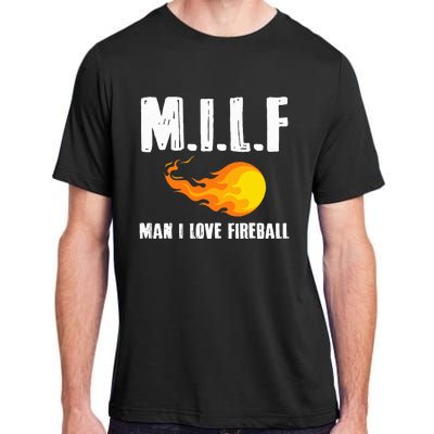 Man M I L F I Love F.I.R.E.B.A.L.L Adult ChromaSoft Performance T-Shirt