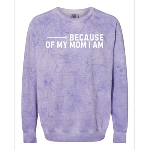 Mom Mom Is My Name Mom Mom Gifts Colorblast Crewneck Sweatshirt