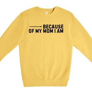 Mom Mom Is My Name Mom Mom Gifts Premium Crewneck Sweatshirt