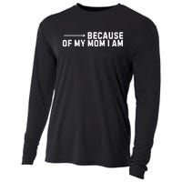 Mom Mom Is My Name Mom Mom Gifts Cooling Performance Long Sleeve Crew