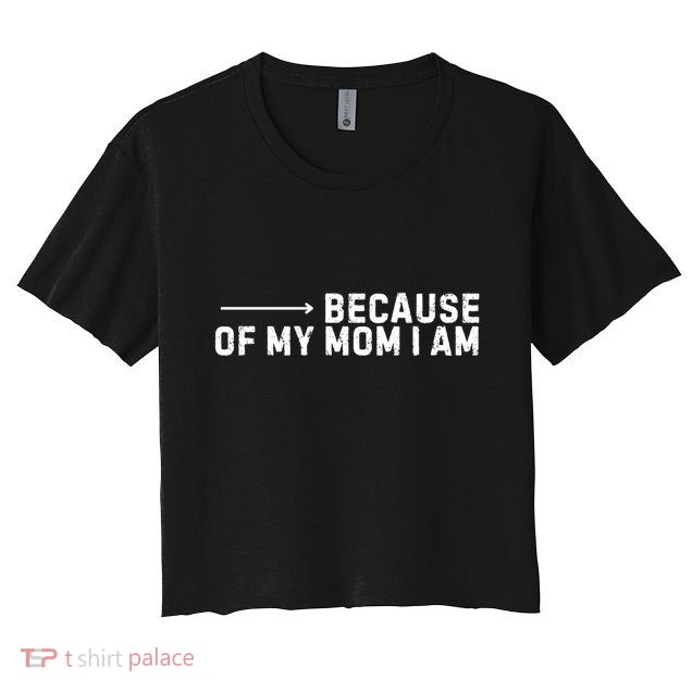 Mom Mom Is My Name Mom Mom Gifts Crop Top