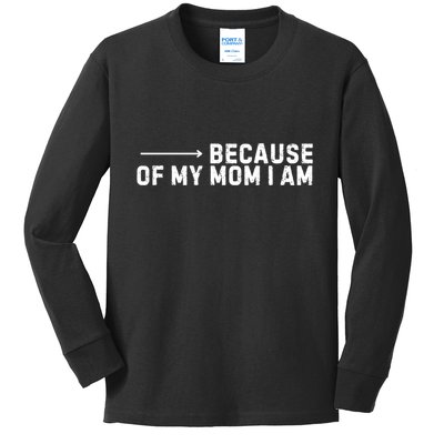 Mom Mom Is My Name Mom Mom Gifts Kids Long Sleeve Shirt