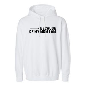 Mom Mom Is My Name Mom Mom Gifts Garment-Dyed Fleece Hoodie