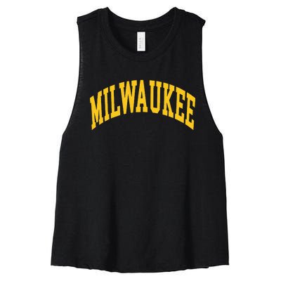 Milwaukee Women's Racerback Cropped Tank