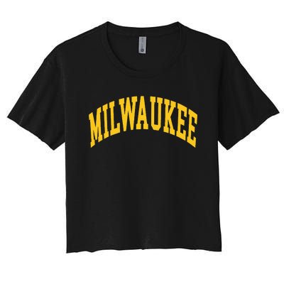 Milwaukee Women's Crop Top Tee