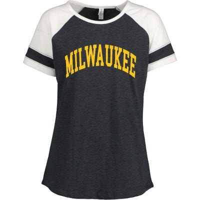 Milwaukee Enza Ladies Jersey Colorblock Tee