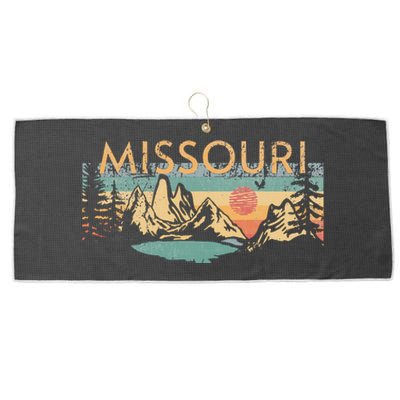 Missouri Large Microfiber Waffle Golf Towel