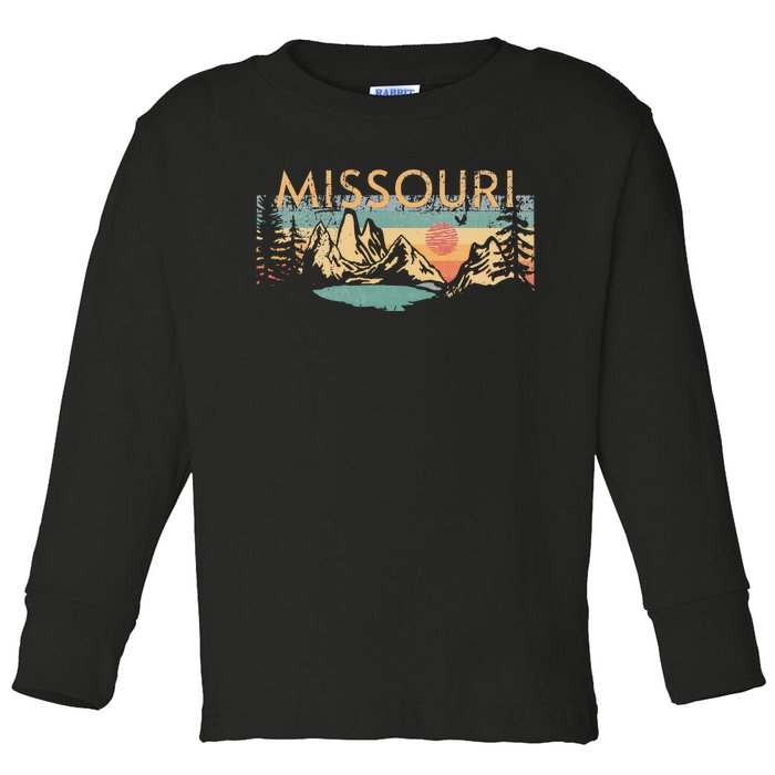 Missouri Toddler Long Sleeve Shirt