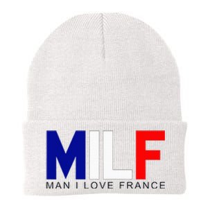 Milf Man I Love France Funny Adult Naughty Knit Cap Winter Beanie